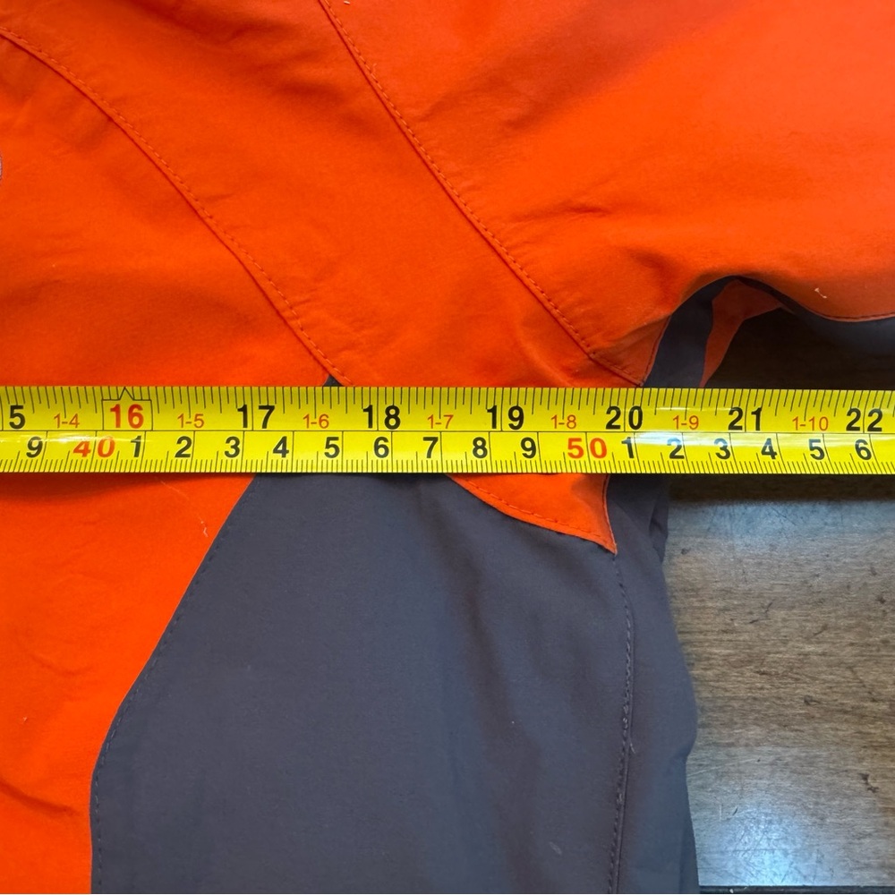 The North Face Bright Orange and Dark Gray Jacket - Picture 6 of 14